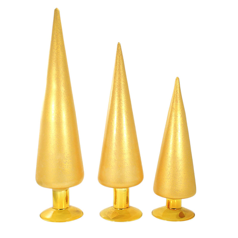 Christmas Elegant Golden Trees - - SBKGifts.com