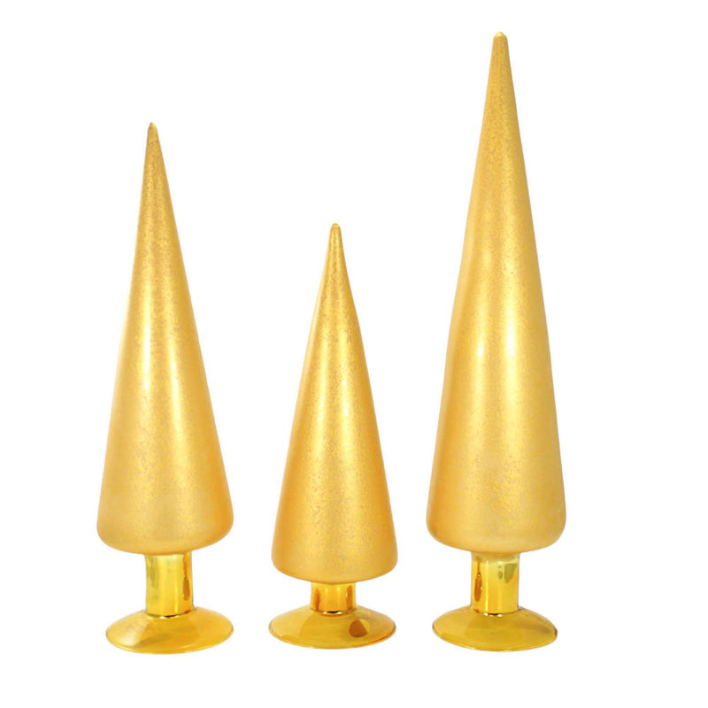 Christmas Elegant Golden Trees - - SBKGifts.com