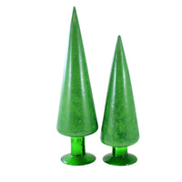 (59091) Christmas Festive Green Trees St/2, 14.50 Inch, Set Of Two Easter Spring Green2