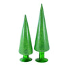 Christmas Festive Green Trees St/2 - - SBKGifts.com