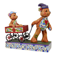 (5909) Jim Shore Pull Me Now And I'll Pull You, 6.25 Inch, Family Bears 4009601