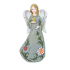 (59138) Religious Butterfly Angel, 7.25 Inch, Flowers Figurine 14396