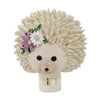 (59139) Home Decor Hedgehog Pudgy Pal Night Light, 4.50 Inch, Spring Flowers 160282