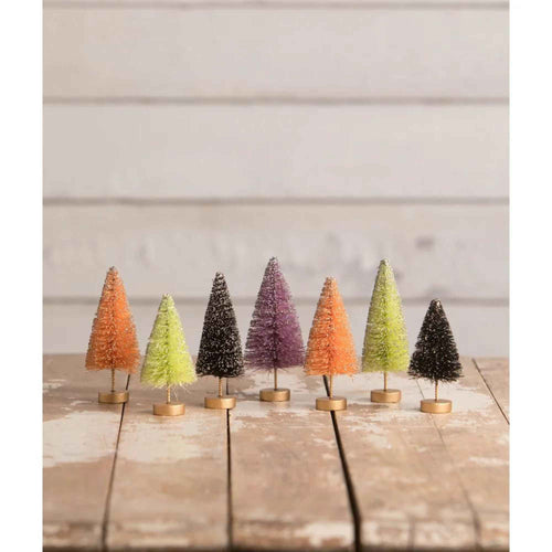 Bethany Lowe Neon Halloween Mini Trees - - SBKGifts.com