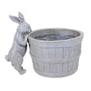 Roman Bunny Bucket Planter - - SBKGifts.com