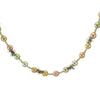 (59216) Cody Foster Pastel Stripe Ball Garland, 1.00 Inch, Christmas Easter Glass Beads Tinsel Cd1610