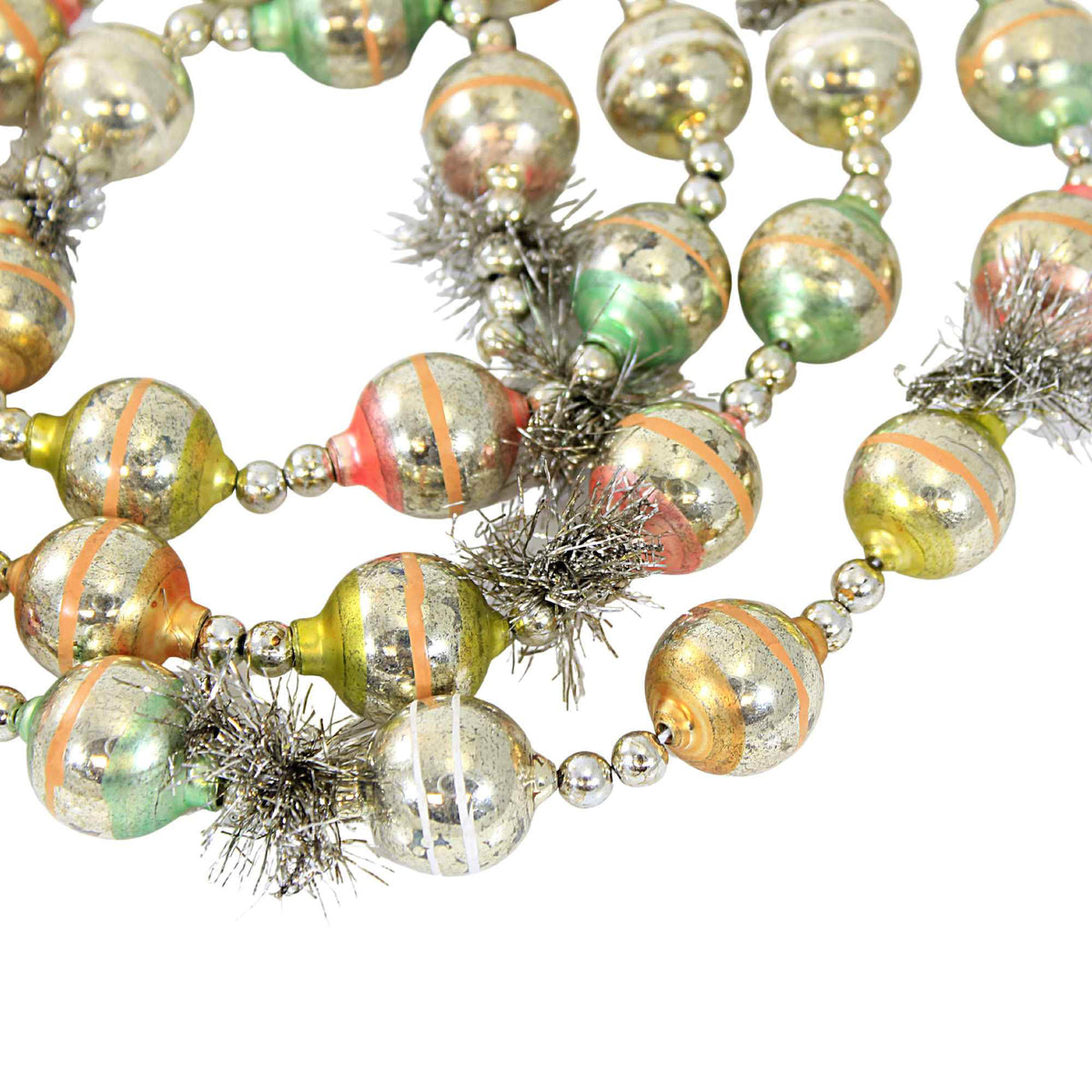 Cody Foster Pastel Stripe Ball Garland - - SBKGifts.com