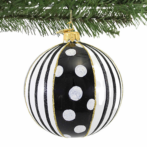 Huras Family Black And White Delight Ball - - SBKGifts.com