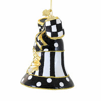 Huras Family Black And White Delight Bell - - SBKGifts.com