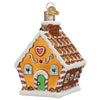 (59261) Old World Christmas Sweet Gingerbread Cottage, 4.00 Inch, House Candy Ornament 20138