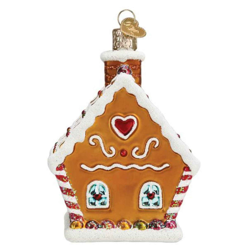 Old World Christmas Sweet Gingerbread Cottage - - SBKGifts.com