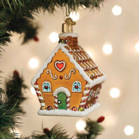 Old World Christmas Sweet Gingerbread Cottage - - SBKGifts.com