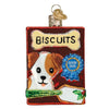 (59274) Old World Christmas Doggy Treats, 3.25 Inch, Ornament Box Of Biscuits Puppy 32585