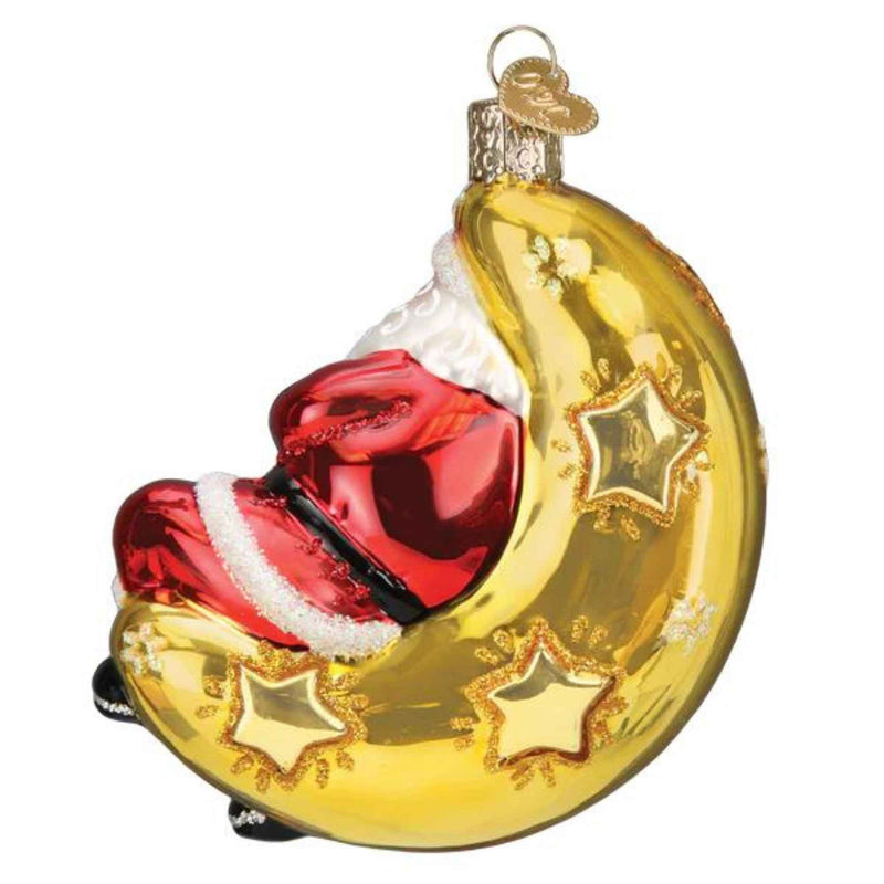 Old World Christmas Moonlight Santa - - SBKGifts.com