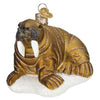 (59278) Old World Christmas Walrus, 2.75 Inch, Ornament Tusks Ocean Family 12674