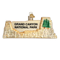 (59297) Old World Christmas Grand Canyon National Park, 2.00 Inch, Ornament Camping Colorado River 36175