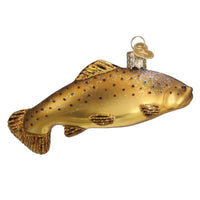 Old World Christmas Brown Trout - - SBKGifts.com