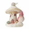 (59328) Jim Shore Home For The Holidays, 6.75 Inch, Mushroom Cardinal Dwelling Snail 6012683