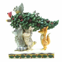 (59334) Jim Shore Holiday Helpers, 6.50 Inch, Animals Tree Christmas 6012685