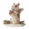 (59340) Jim Shore Chipmunk Holding An Acorn, 3.50 Inch, Winter Woodland Holly 6012687