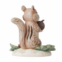 Jim Shore Chipmunk Holding An Acorn - - SBKGifts.com