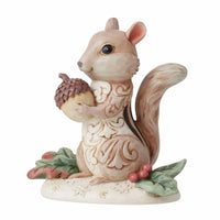 Jim Shore Chipmunk Holding An Acorn - - SBKGifts.com