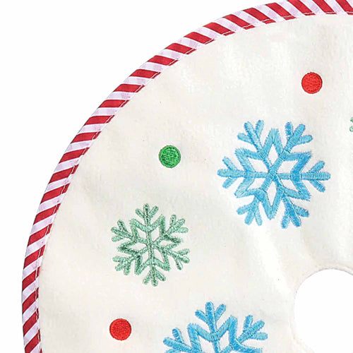 Old World Christmas Mini Snowflake Tree Skirt - - SBKGifts.com