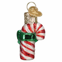 Old World Christmas Mini Candy Cane - - SBKGifts.com