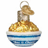 (59363) Old World Christmas Mini Mac & Cheese, 1.50 Inch, Ornament Noodles 87006