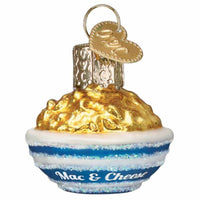 (59363) Old World Christmas Mini Mac & Cheese, 1.50 Inch, Ornament Noodles 87006