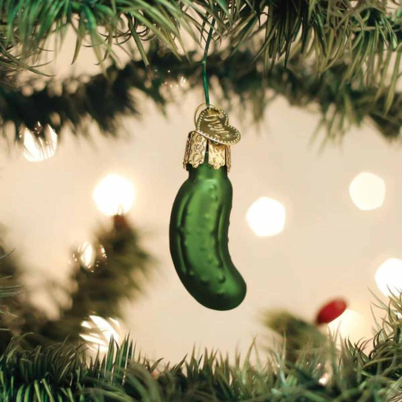 Old World Christmas Mini Pickle - - SBKGifts.com