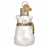 Old World Christmas Mini Polar Bear - - SBKGifts.com