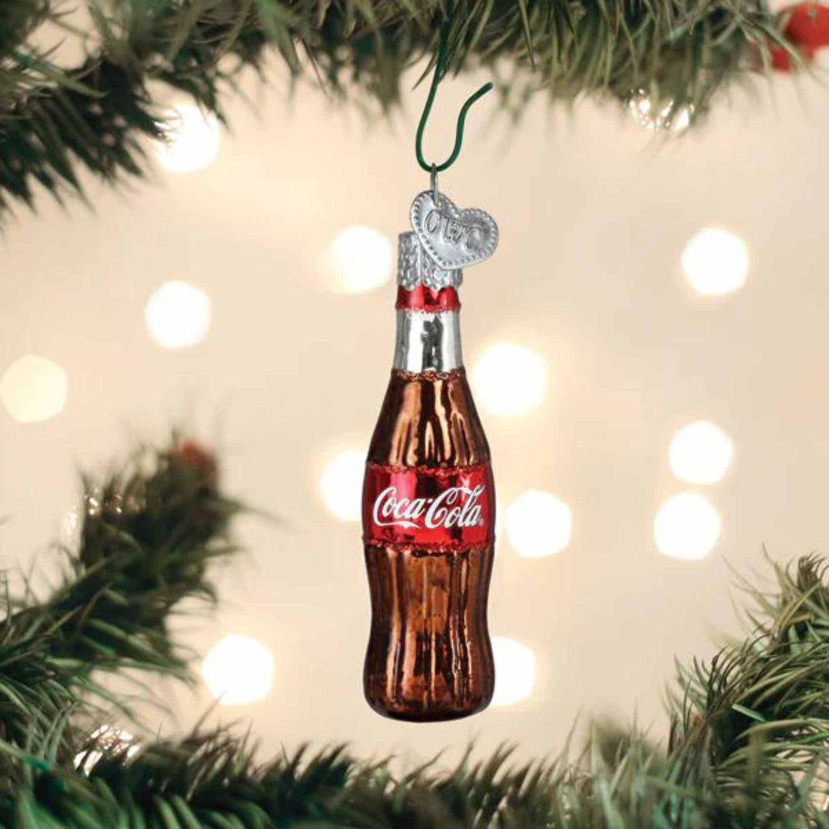 Old World Christmas Mini Coca-Cola Bottle - - SBKGifts.com