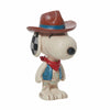 (59382) Jim Shore Mini Snoopy Cowboy, 3.50 Inch, Hat Snoopy Vest Handkerchief 6013038