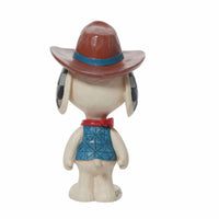 Jim Shore Mini Snoopy Cowboy - - SBKGifts.com