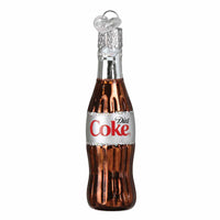 (59383) Old World Christmas Mini Diet Coke Bottle, 3.00 Inch, Gumdrops Collection Soda 87015