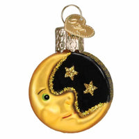 (59385) Old World Christmas Mini Moon, 1.50 Inch, Gumdrops Collection Stars 86252