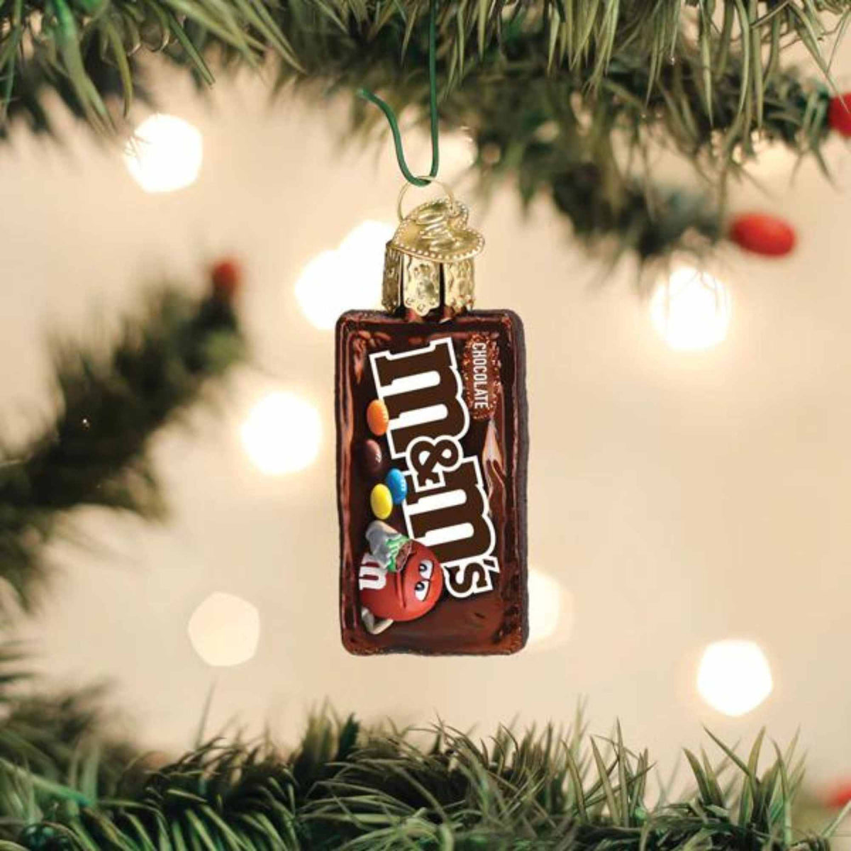 Old World Christmas Mini M&M's Bag - - SBKGifts.com