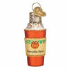 (59392) Old World Christmas Mini Pumpkin Spice Latte, 2.00 Inch, Gumdrops Collection Fall Drink 87009