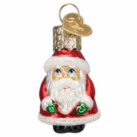 (59396) Old World Christmas Mini Santa, 1.50 Inch, Gumdrops Collection Jolly St Nick 88250