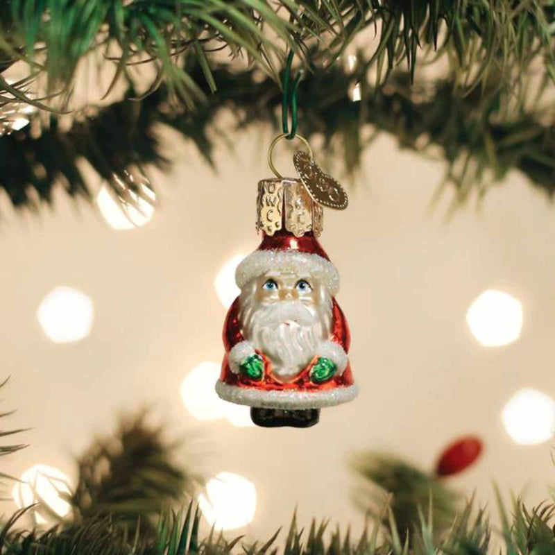 Old World Christmas Mini Santa - - SBKGifts.com