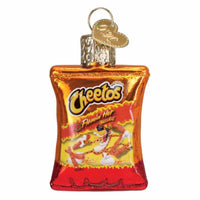 (59402) Old World Christmas Mini Flamin' Hot Cheetos, 2.25 Inch, Ornament Snack Treat 87012