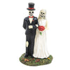 (59440) Department 56 Villages Matri-Boney, 3.50 Inch, Halloween Bride Groom Wedding 6012283