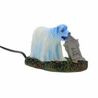 (59452) Department 56 Villages Buddy's Ghost, 1.75 Inch, Halloween Dog Graveyard 6011443