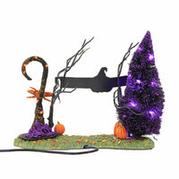 Department 56 Villages Lit Trick Or Treat Lane Entrance - - SBKGifts.com