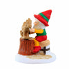 (59480) Department 56 Villages Ready For Paint, 1.75 Inch, Santa's Elf Carving Horse 6009829