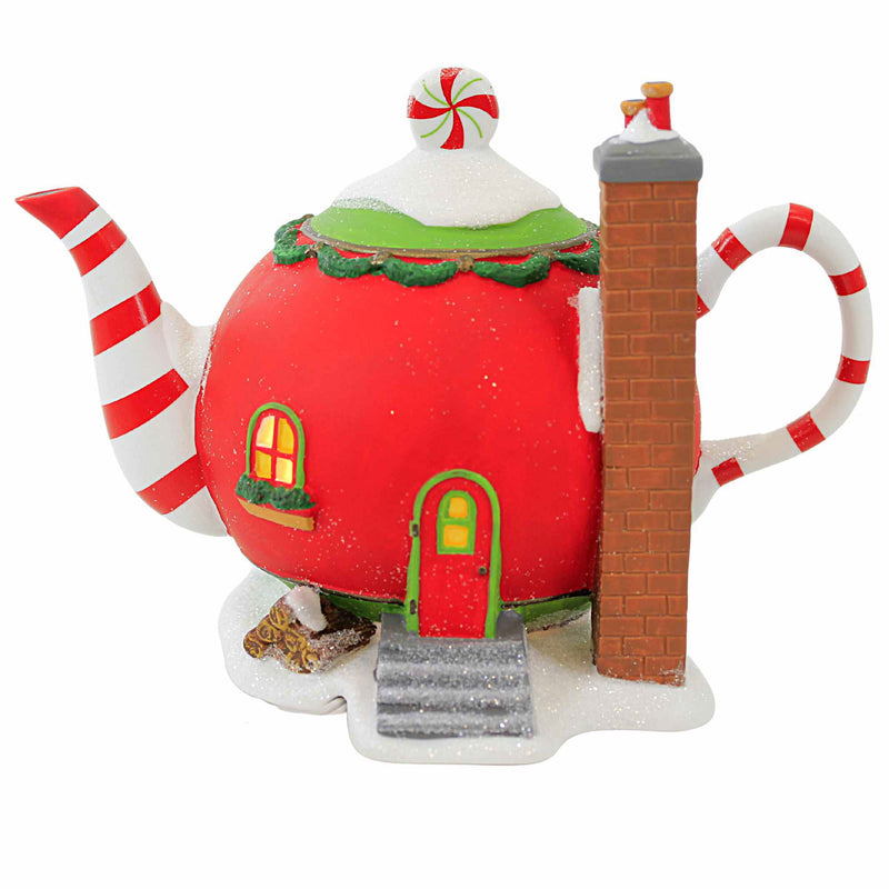 Department 56 Villages Peppermint Tea Shop - - SBKGifts.com