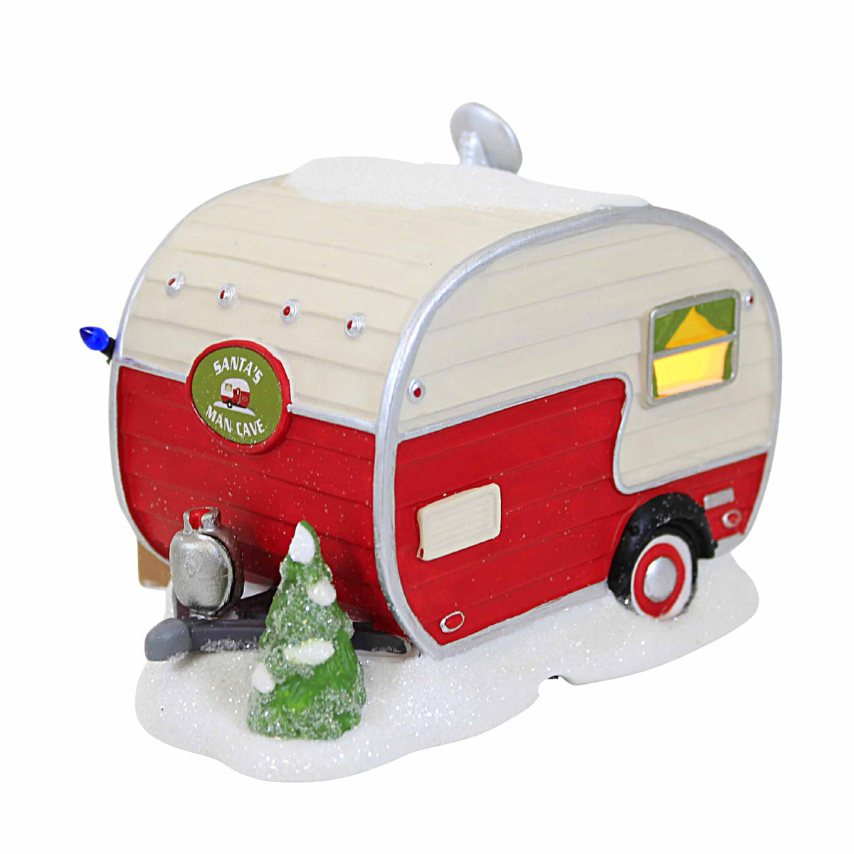 Department 56 Villages Santa's Man Cave - - SBKGifts.com