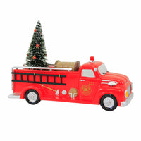 Department 56 Villages Engine 223 Pump Truck - - SBKGifts.com