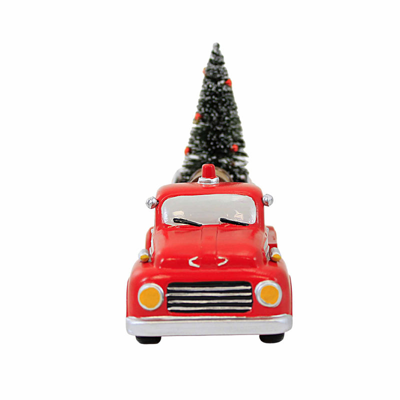 Department 56 Villages Engine 223 Pump Truck - - SBKGifts.com